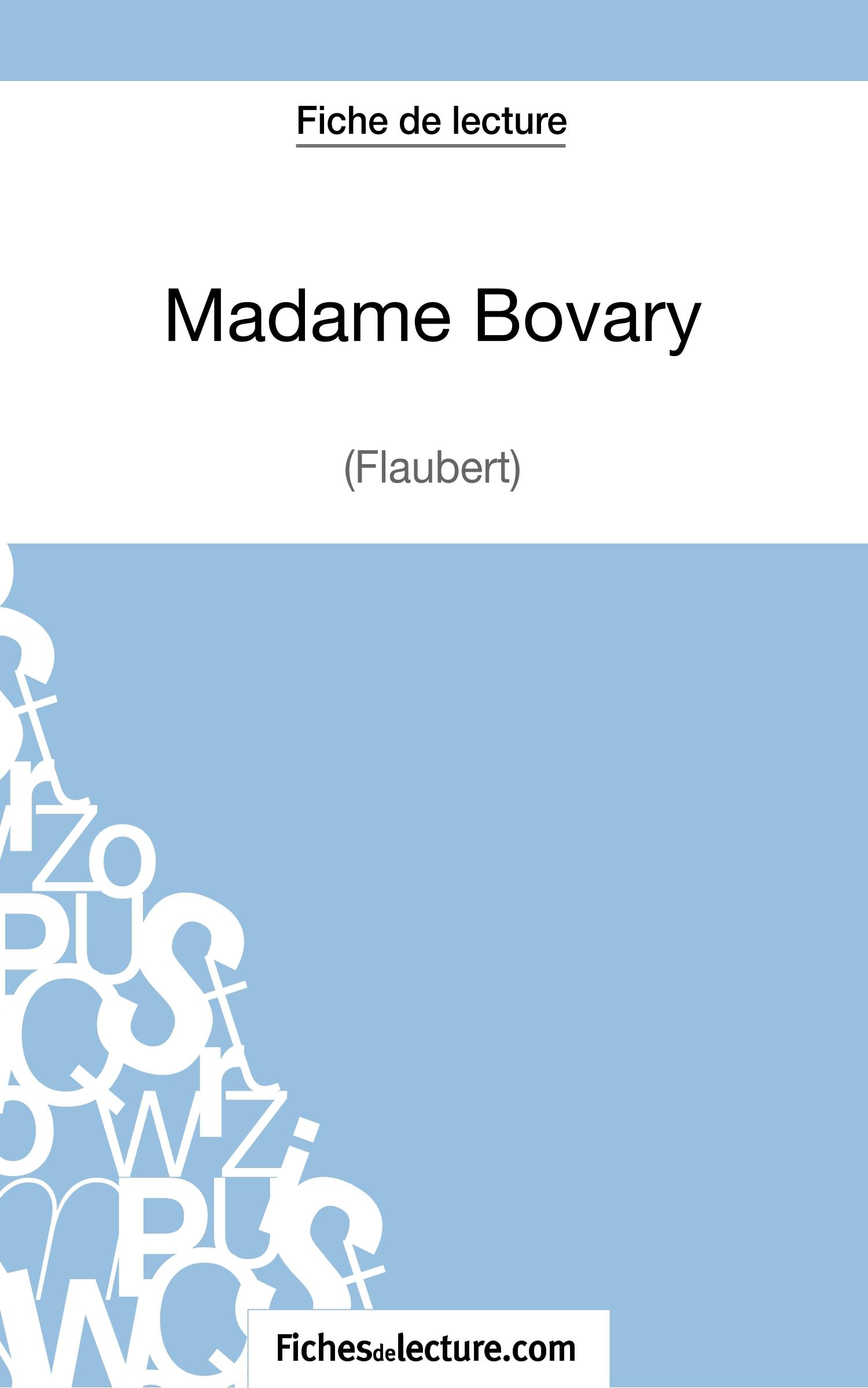 Cover: 9782511027776 | Madame Bovary - Gustave Flaubert (Fiche de lecture) | Lecomte (u. a.)