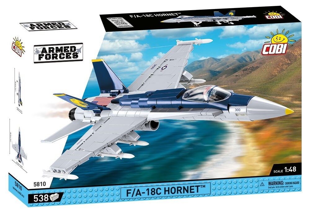 Cover: 5902251058104 | COBI 5810 - Armed Forces, F/A-18C HORNET | 5810 | Englisch | 2022