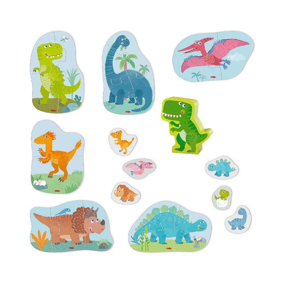 Bild: 4010168265988 | 6 erste Puzzles Dinos | 1307186001 | Deutsch | 2024 | HABA