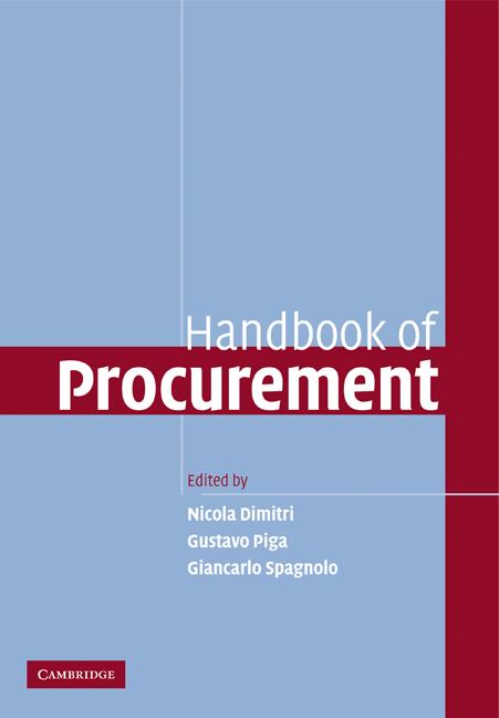 Cover: 9781107402317 | Handbook of Procurement | Nicola Dimitri (u. a.) | Taschenbuch | 2011