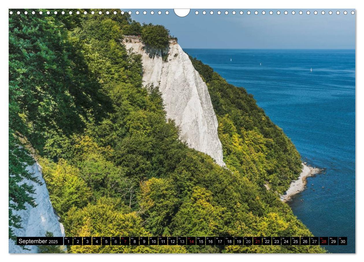 Bild: 9783435712908 | Entdeckungen auf der Insel Rügen (Wandkalender 2025 DIN A3 quer),...