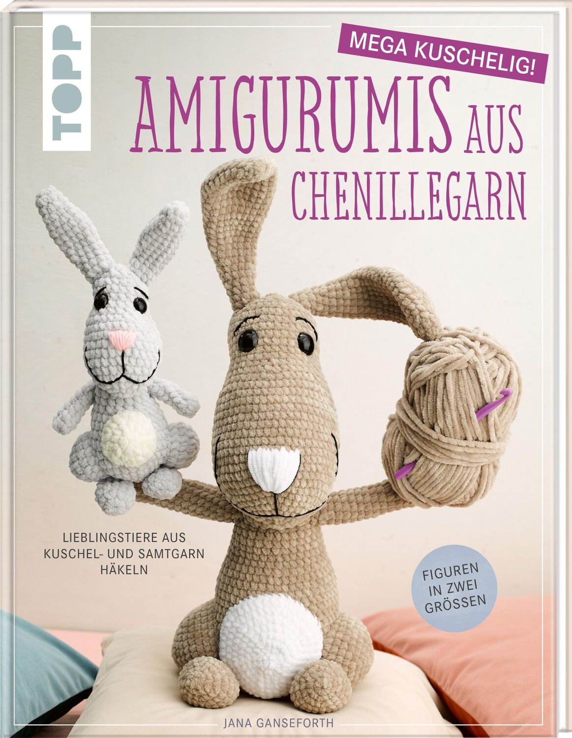 Cover: 9783735871527 | Amigurumis aus Chenillegarn - mega kuschelig! | Jana Ganseforth | Buch