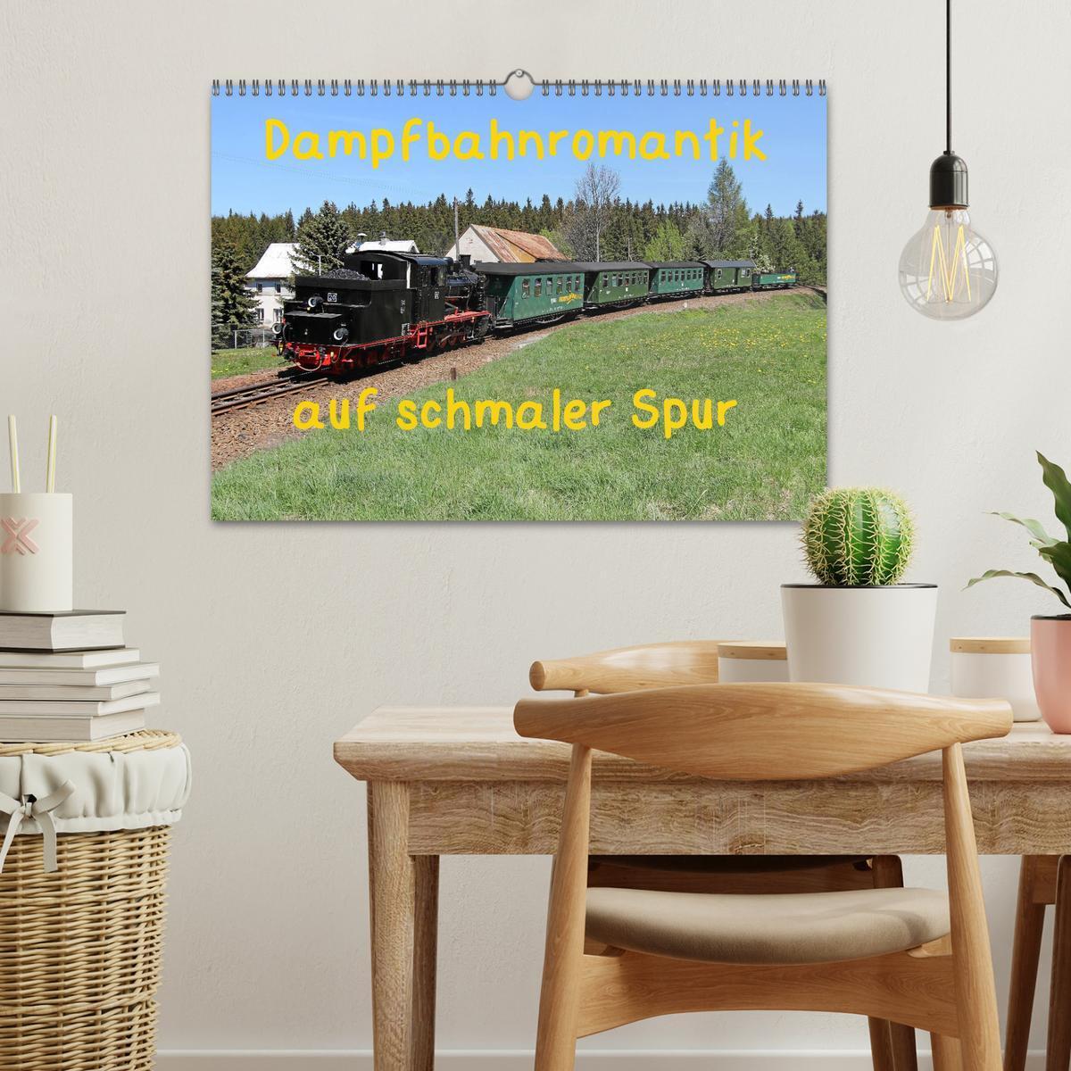 Bild: 9783435811649 | Dampfbahnromantik auf schmaler Spur (Wandkalender 2025 DIN A3...