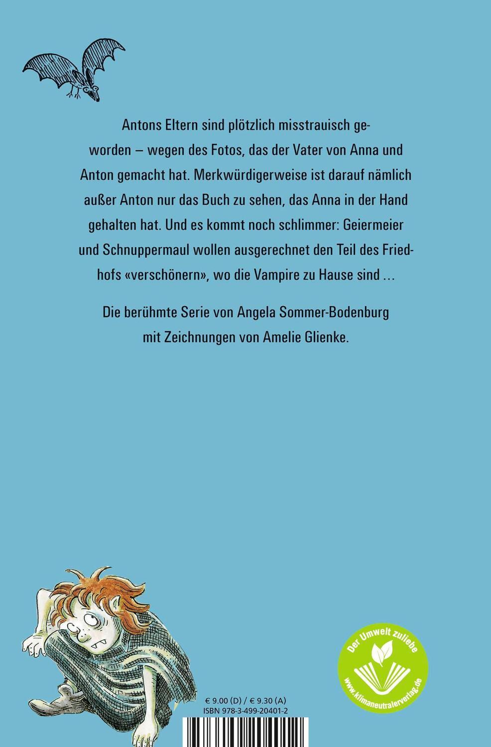 Rückseite: 9783733508104 | Der kleine Vampir in Gefahr | Angela Sommer-Bodenburg | Taschenbuch