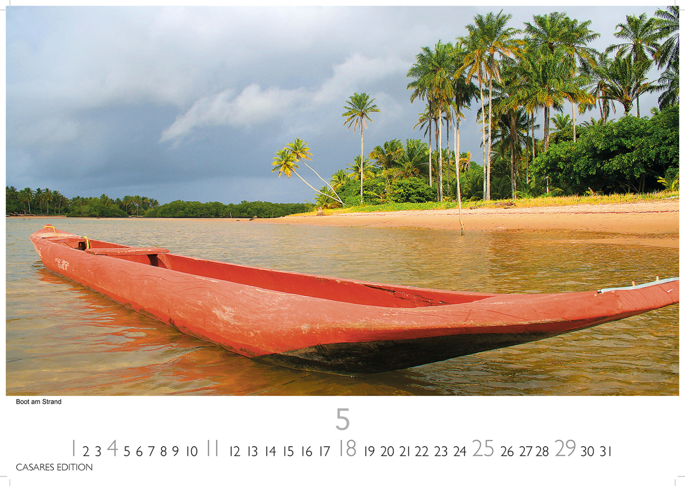 Bild: 9781835242568 | Brasilien 2025 L 35x50cm | Kalender | 14 S. | Deutsch | 2025