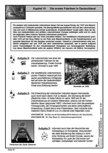 Bild: 9783866326644 | Lernwerkstatt - Die Zeit der Industrialisierung | Broschüre | 48 S.