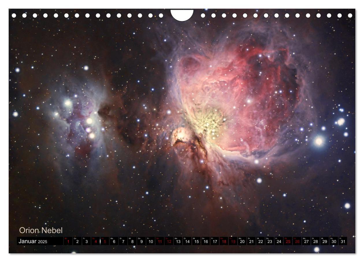 Bild: 9783383992780 | Deep Sky Kalender (Wandkalender 2025 DIN A4 quer), CALVENDO...