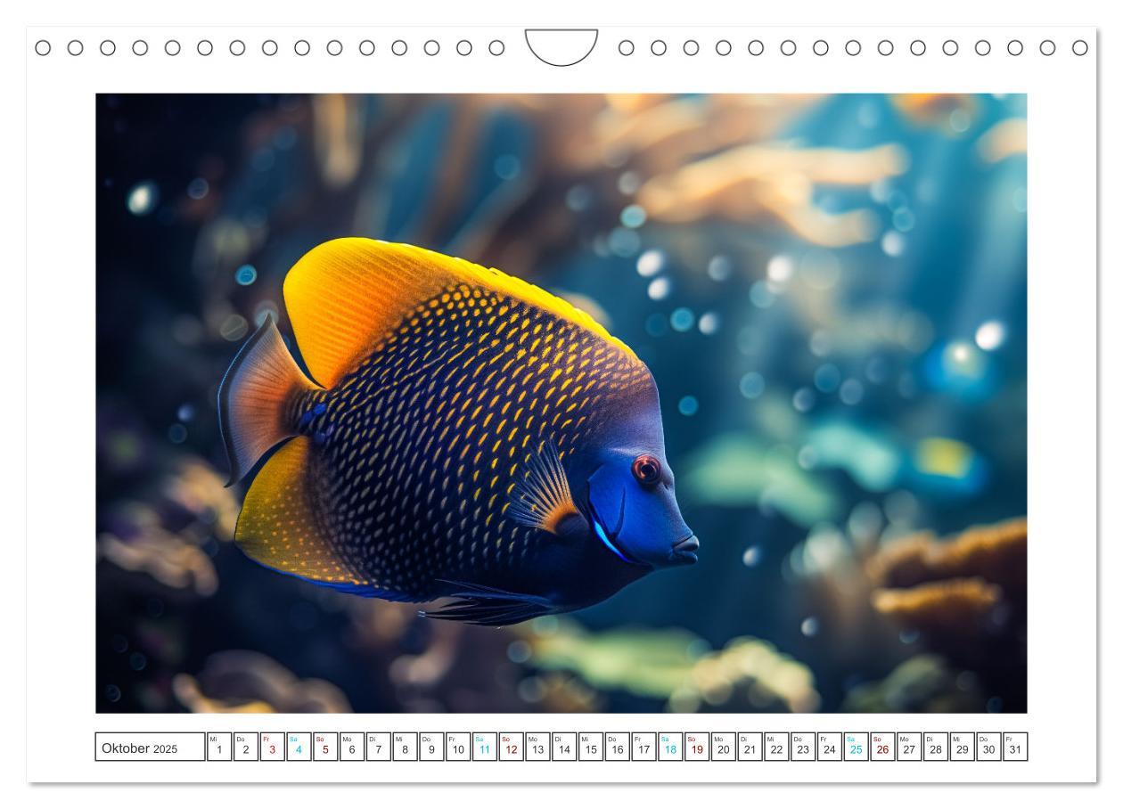 Bild: 9783383784347 | Exotische Fische (Wandkalender 2025 DIN A4 quer), CALVENDO...