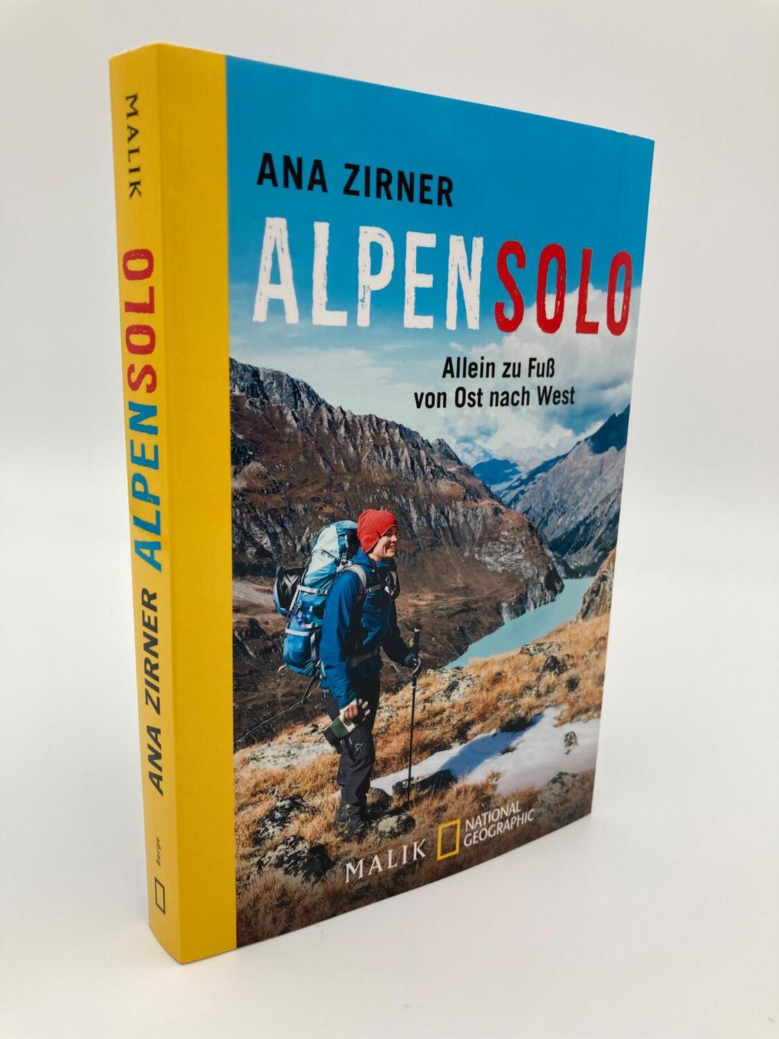 Bild: 9783492406437 | Alpensolo | Allein zu Fuß von Ost nach West | Ana Zirner | Taschenbuch