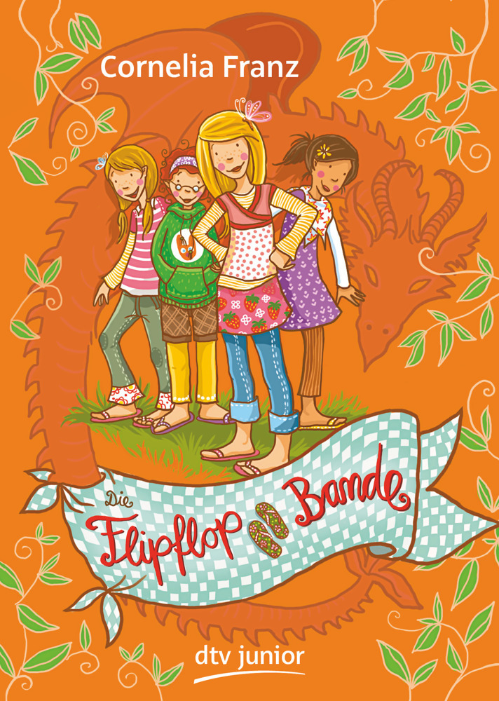 Cover: 9783423717847 | Die Flipflop-Bande | Cornelia Franz | Taschenbuch | 160 S. | Deutsch