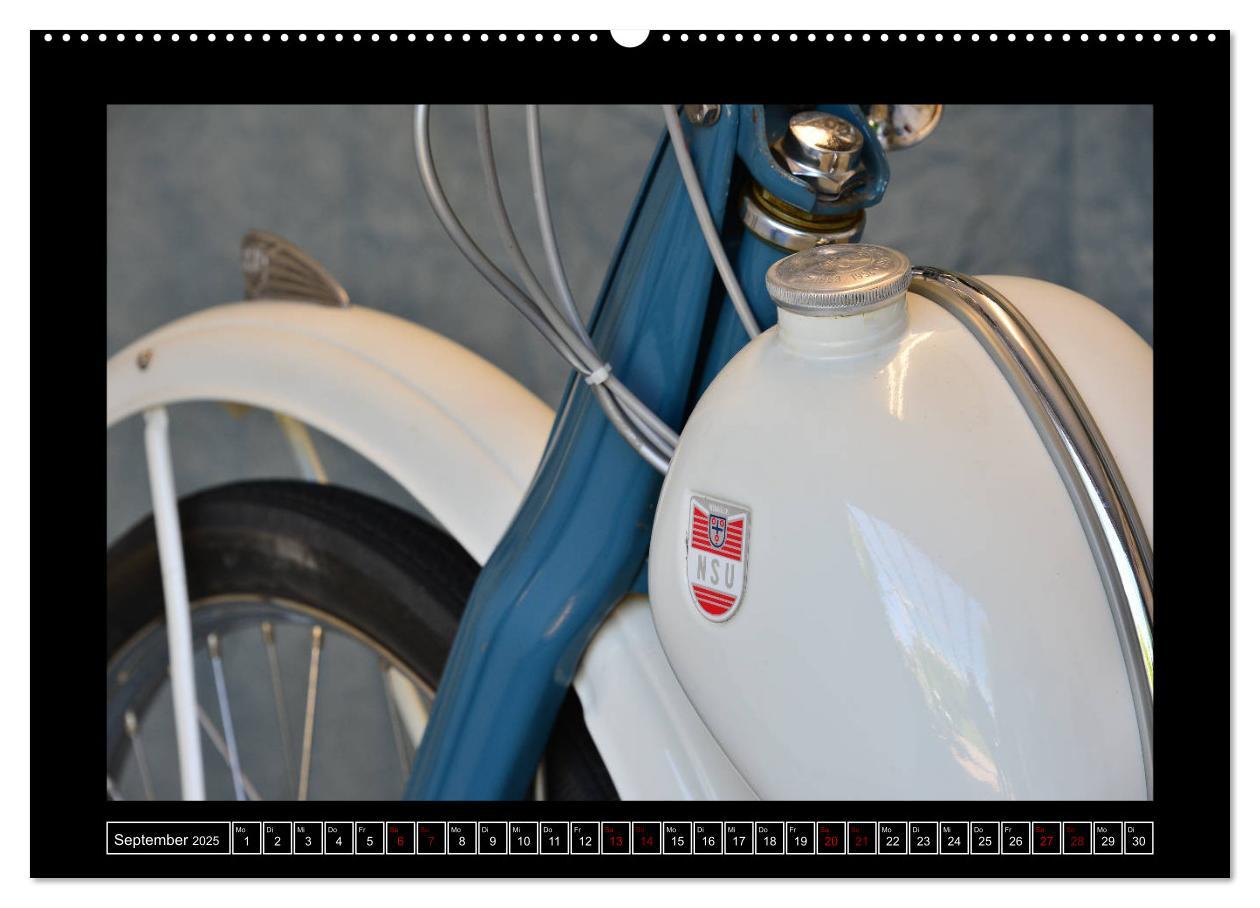 Bild: 9783435404605 | NSU Quickly - Mein Moped (Wandkalender 2025 DIN A2 quer), CALVENDO...