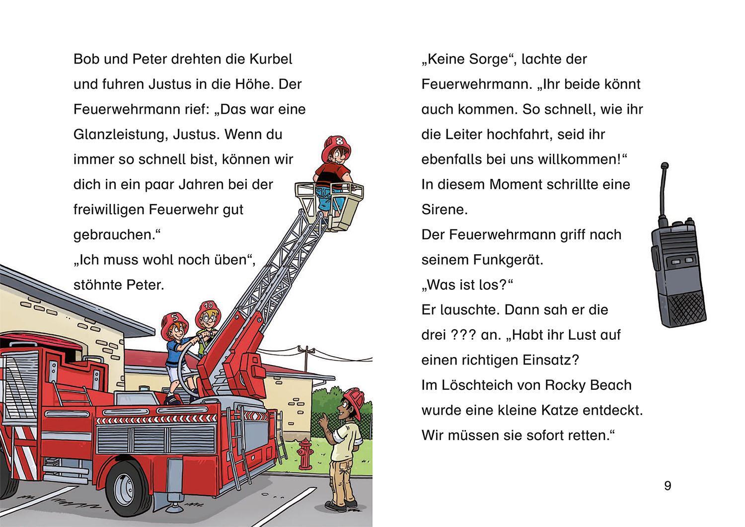 Bild: 9783440175040 | Die drei ??? Kids, Bücherhelden 2. Klasse, Feuerwehr-Alarm | Buch