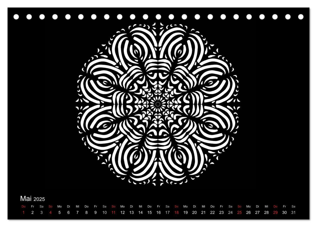 Bild: 9783435462360 | Entspannung und Ruhe durch Mandalas (Tischkalender 2025 DIN A5...