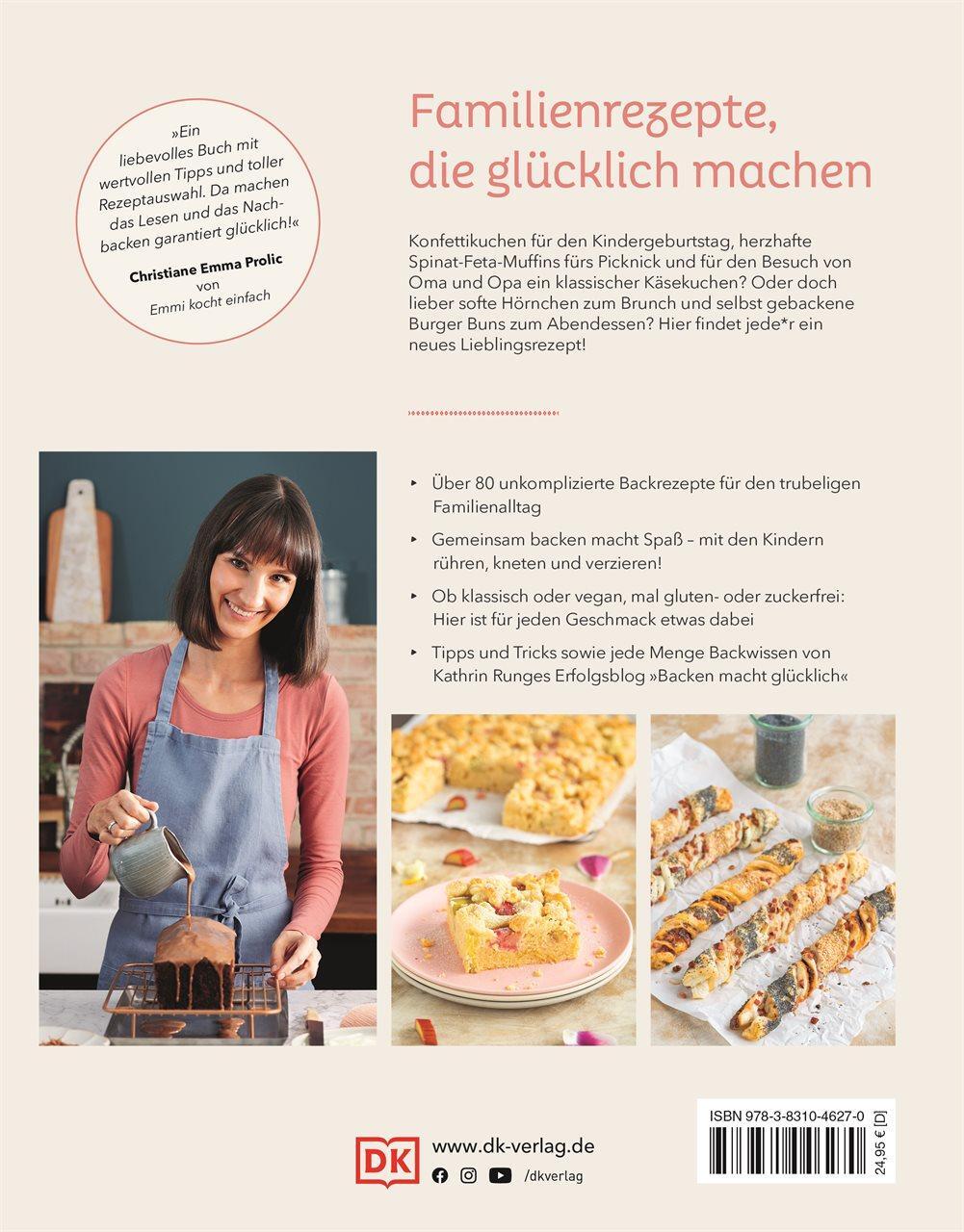 Rückseite: 9783831046270 | Backen macht glücklich | Kathrin Runge | Buch | 192 S. | Deutsch