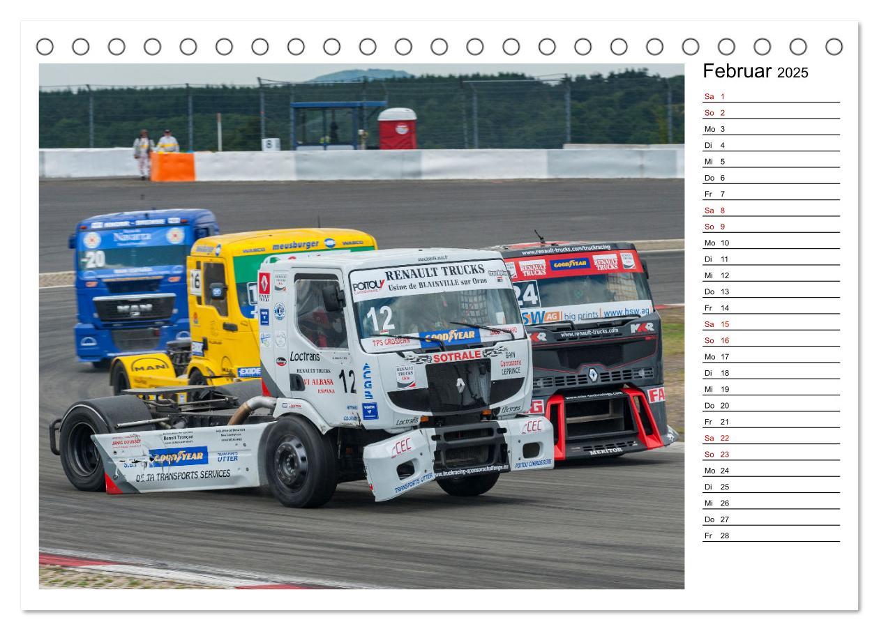 Bild: 9783435342600 | TRUCK RACING am Nürburgring (Tischkalender 2025 DIN A5 quer),...