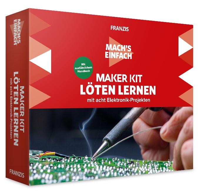 Cover: 4019631671226 | FRANZIS 67122 Mach's einfach Maker Kit Löten lernen | Burkhard Kainka