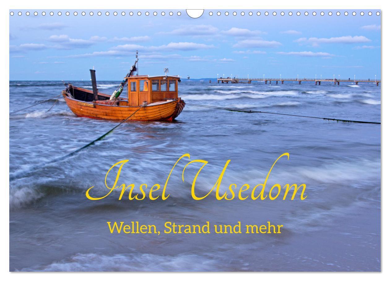 Cover: 9783435028825 | Insel Usedom - Wellen, Strand und mehr (Wandkalender 2025 DIN A3...