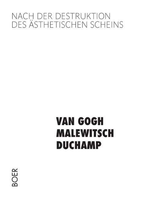 Cover: 9783924963125 | Nach der Destruktion des ästhetischen Scheins | Bachmayer (u. a.)