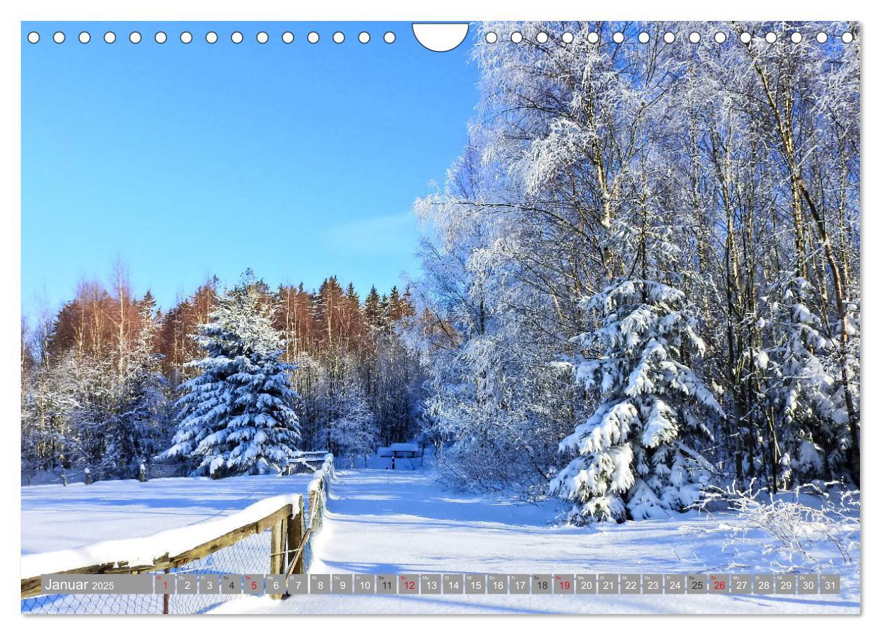 Bild: 9783435297856 | Wandern im Erzgebirge (Wandkalender 2025 DIN A4 quer), CALVENDO...