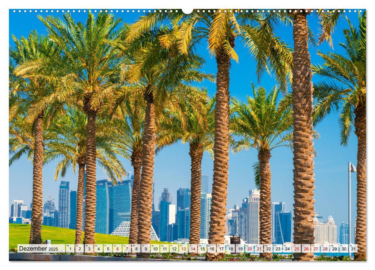 Bild: 9783435141357 | Doha - Hauptstadt von Katar (Wandkalender 2025 DIN A2 quer),...