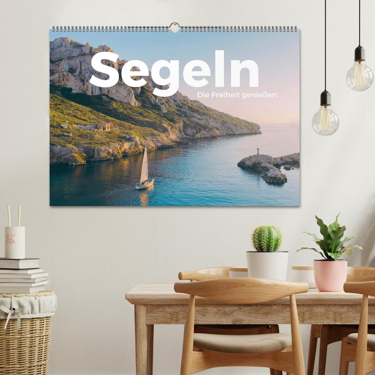 Bild: 9783383936159 | Segeln - Die Freiheit genießen. (Wandkalender 2025 DIN A2 quer),...