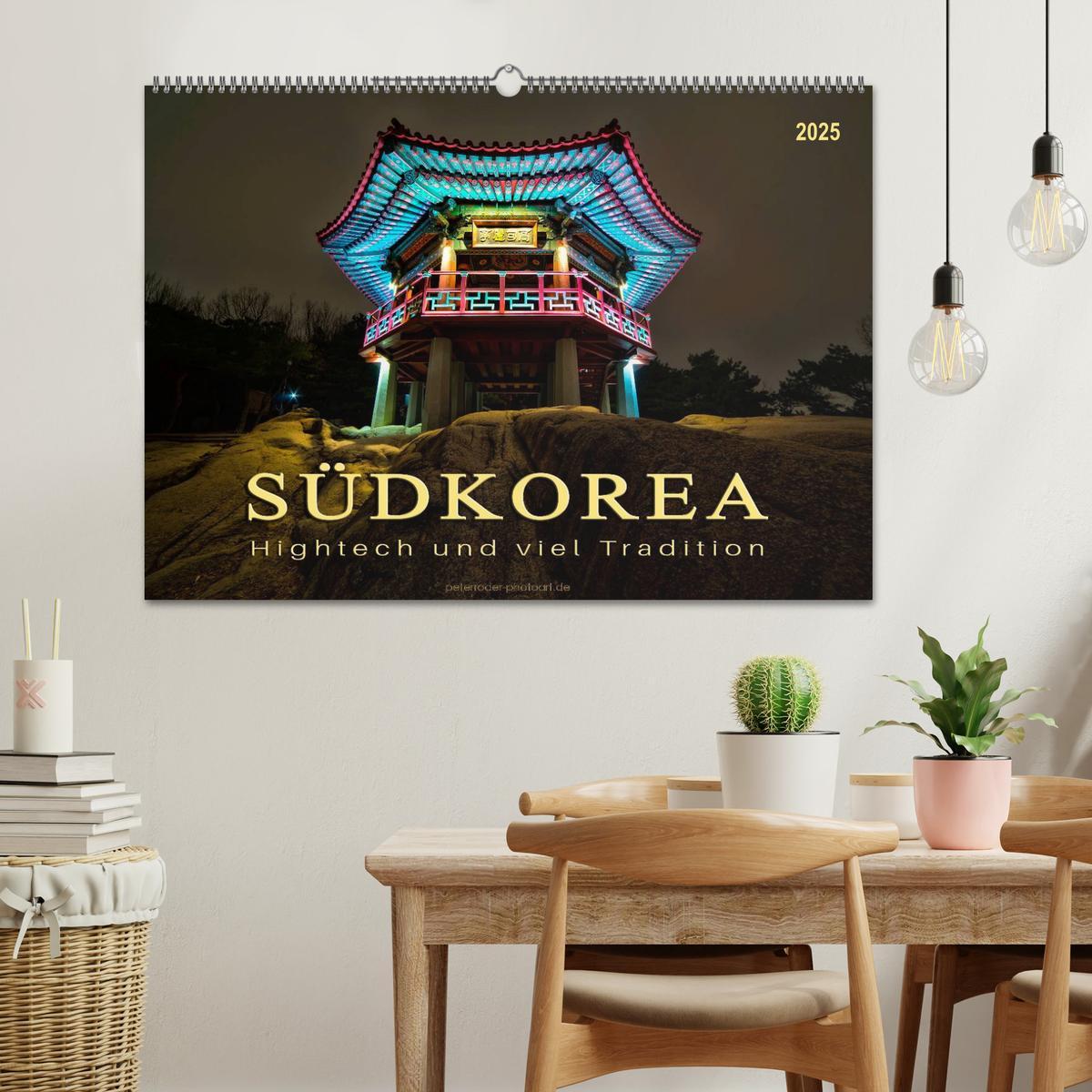 Bild: 9783435464449 | Südkorea - Hightech und viel Tradition (Wandkalender 2025 DIN A2...