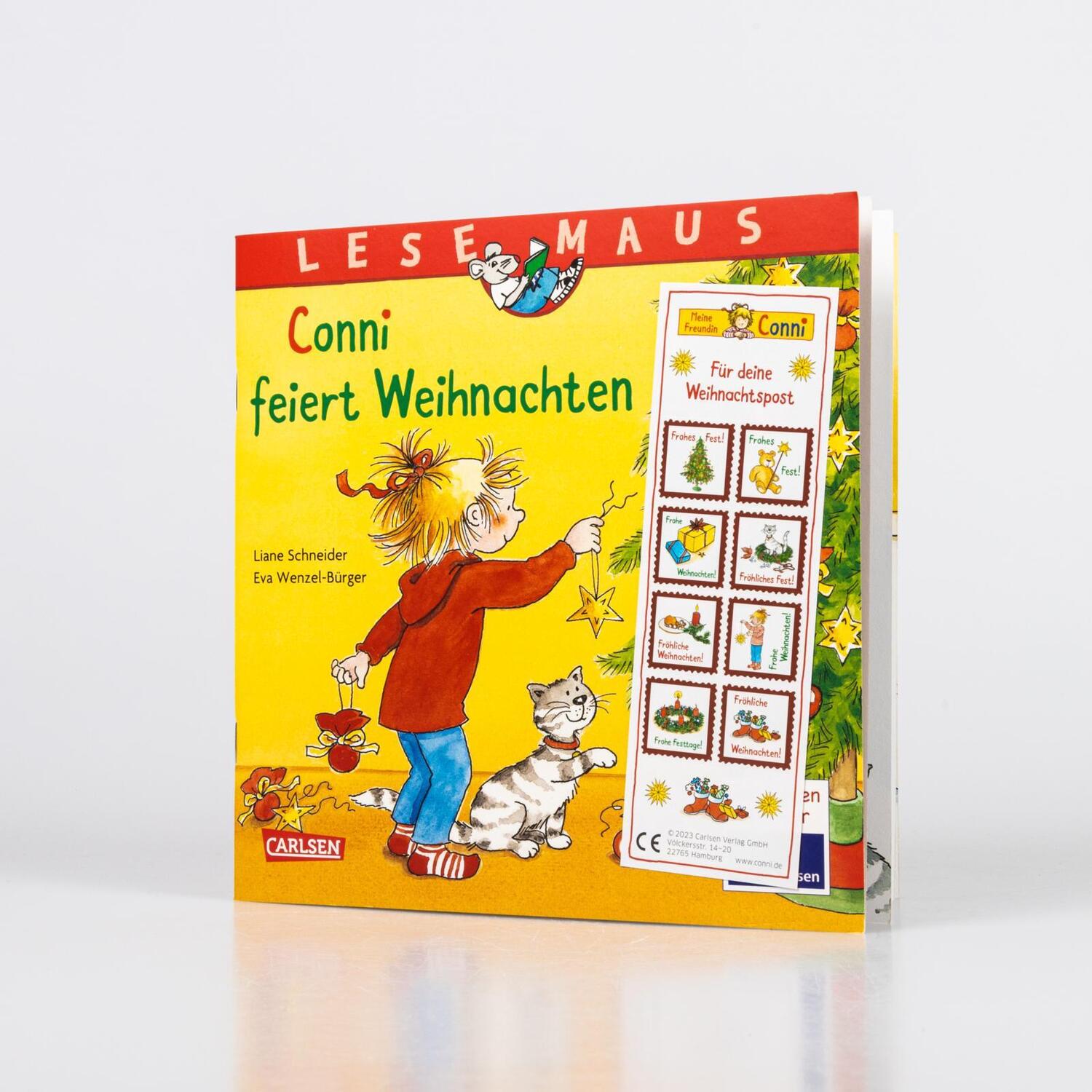 Bild: 9783551081056 | LESEMAUS 58: Conni feiert Weihnachten | Liane Schneider | Taschenbuch