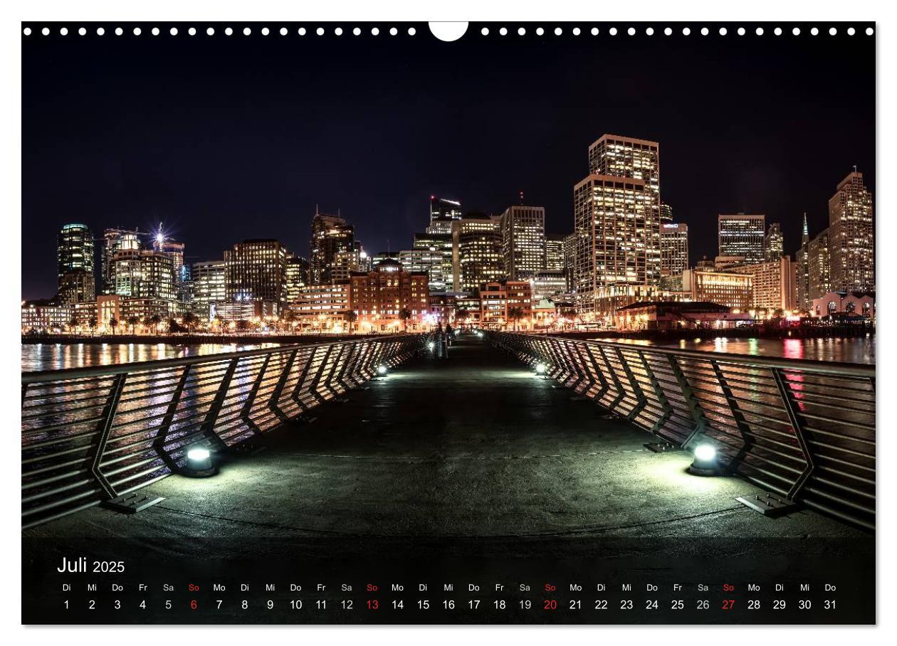 Bild: 9783435621255 | San Francisco Impressionen Tag und Nacht (Wandkalender 2025 DIN A3...