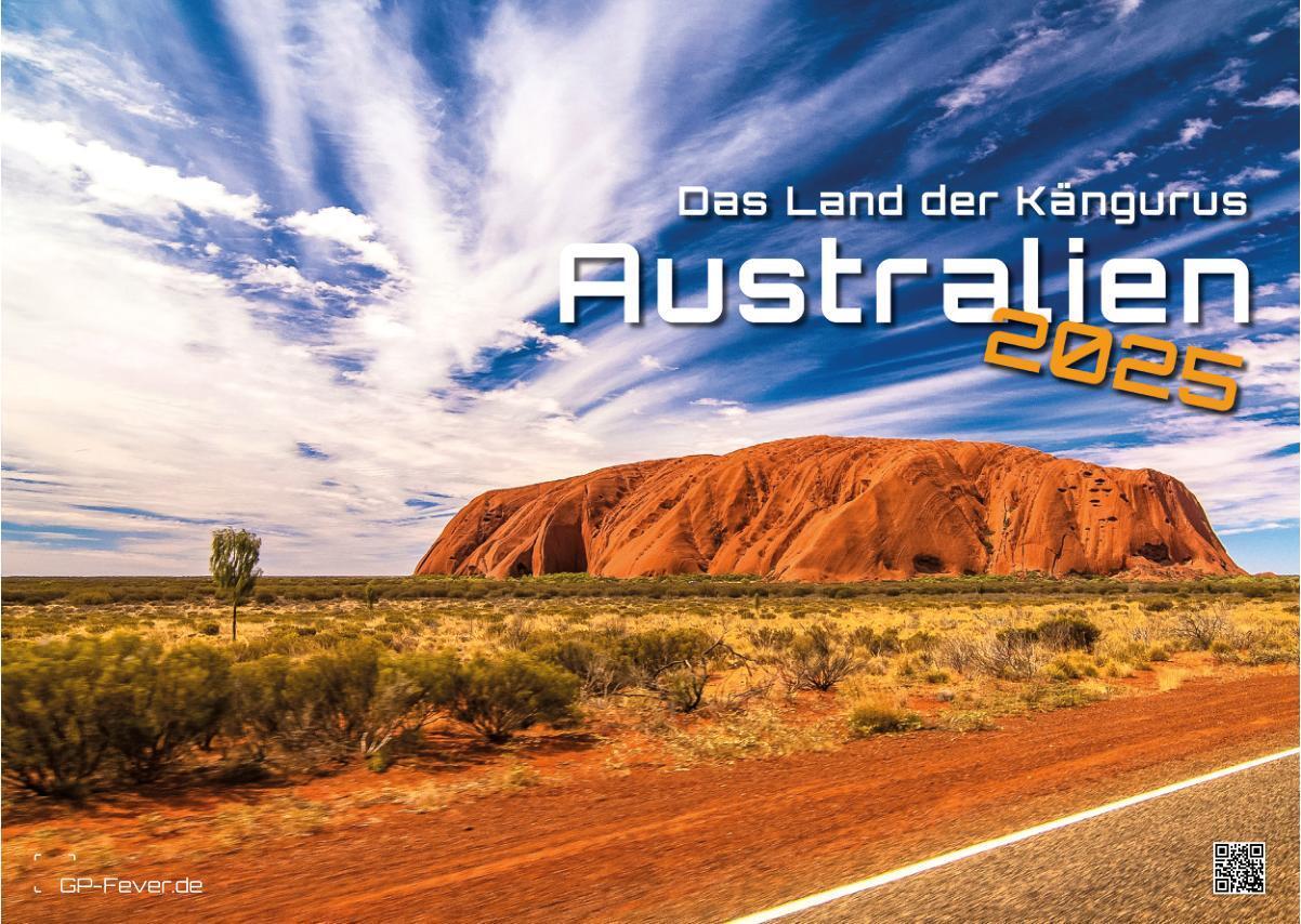 Cover: 9783986733803 | Australien - das Land der Kängurus - 2025 - Kalender DIN A3 | de