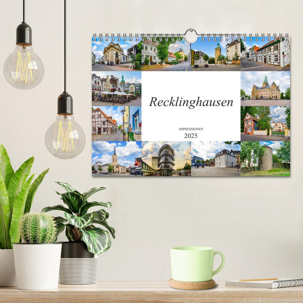 Bild: 9783435210817 | Recklinghausen Impressionen (Wandkalender 2025 DIN A4 quer),...