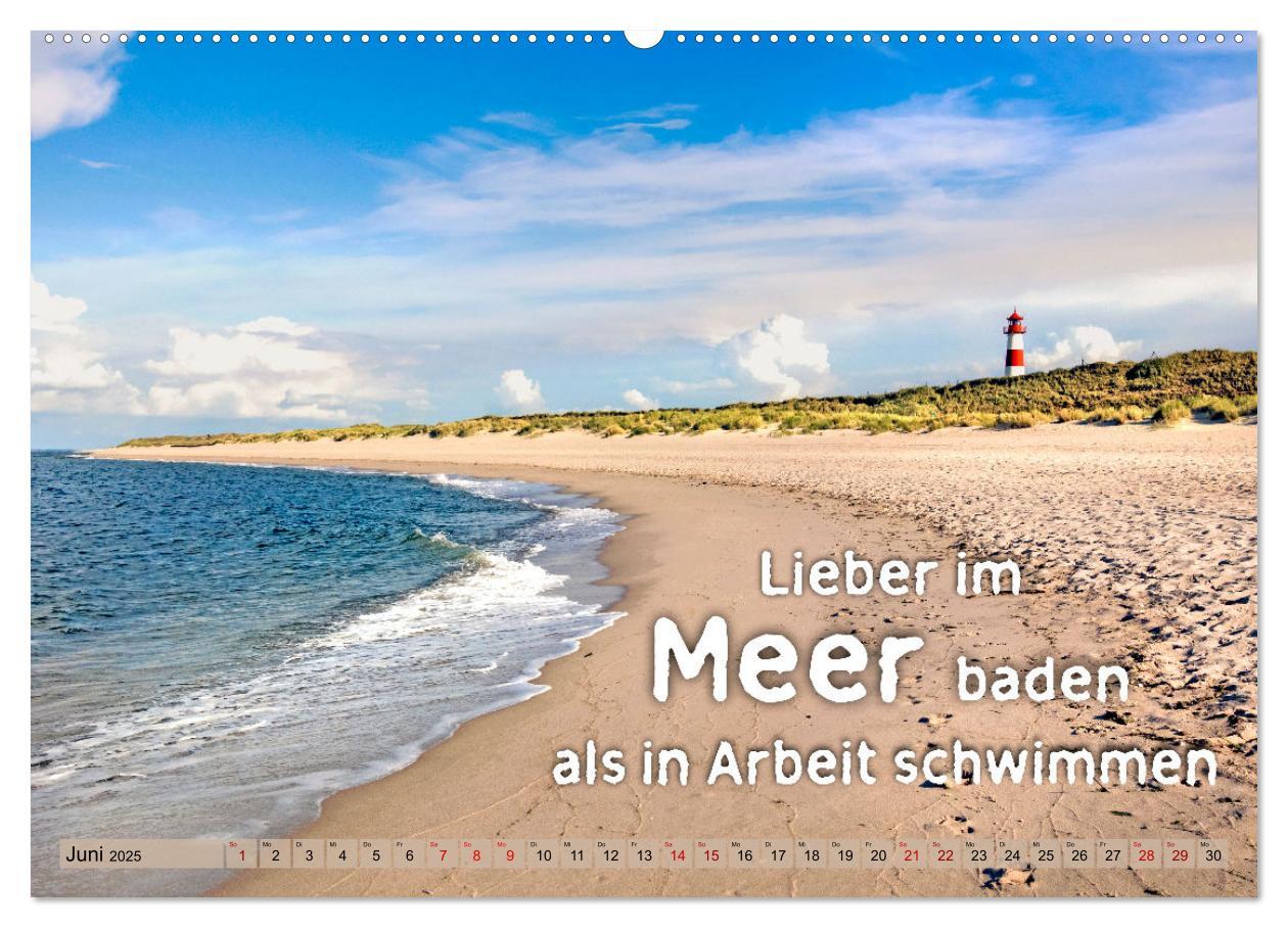 Bild: 9783435042838 | Sehnsucht zum Meer (hochwertiger Premium Wandkalender 2025 DIN A2...