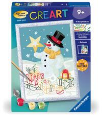 Cover: 4005556239566 | Ravensburger CreArt 23956 - Bezaubernder Schneemann - Malen nach...