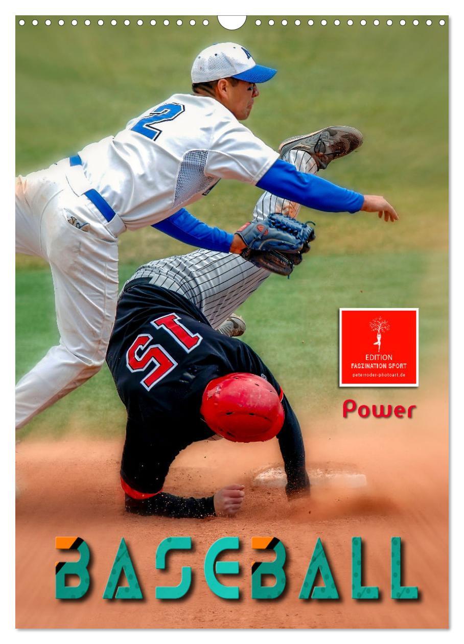 Cover: 9783435888795 | Baseball Power (Wandkalender 2025 DIN A3 hoch), CALVENDO...