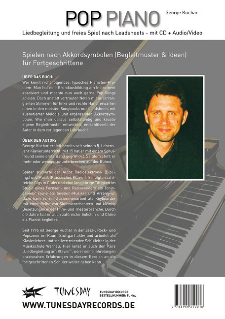 Bild: 9783955340018 | Pop Piano - Liedbegleitung und freies Spiel nach Leadsheets, m....