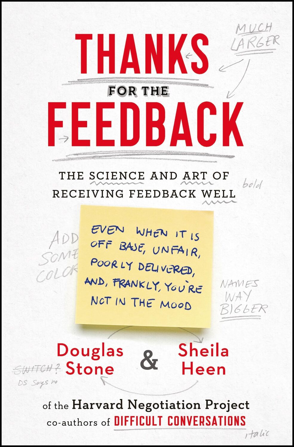 Cover: 9780670922635 | Thanks for the Feedback | Douglas Stone (u. a.) | Taschenbuch | 348 S.