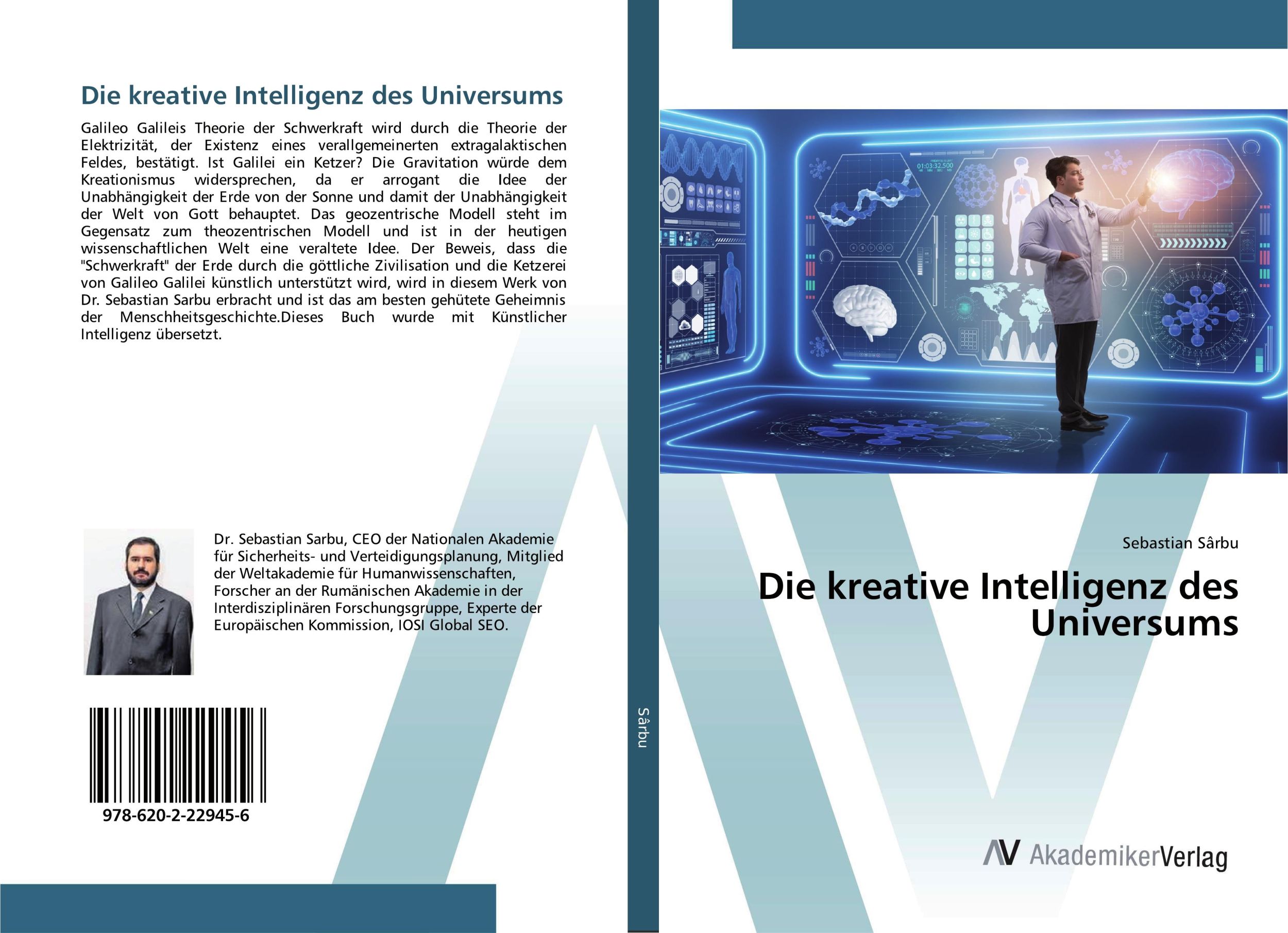 Cover: 9786202229456 | Die kreative Intelligenz des Universums | Sebastian Sârbu | Buch