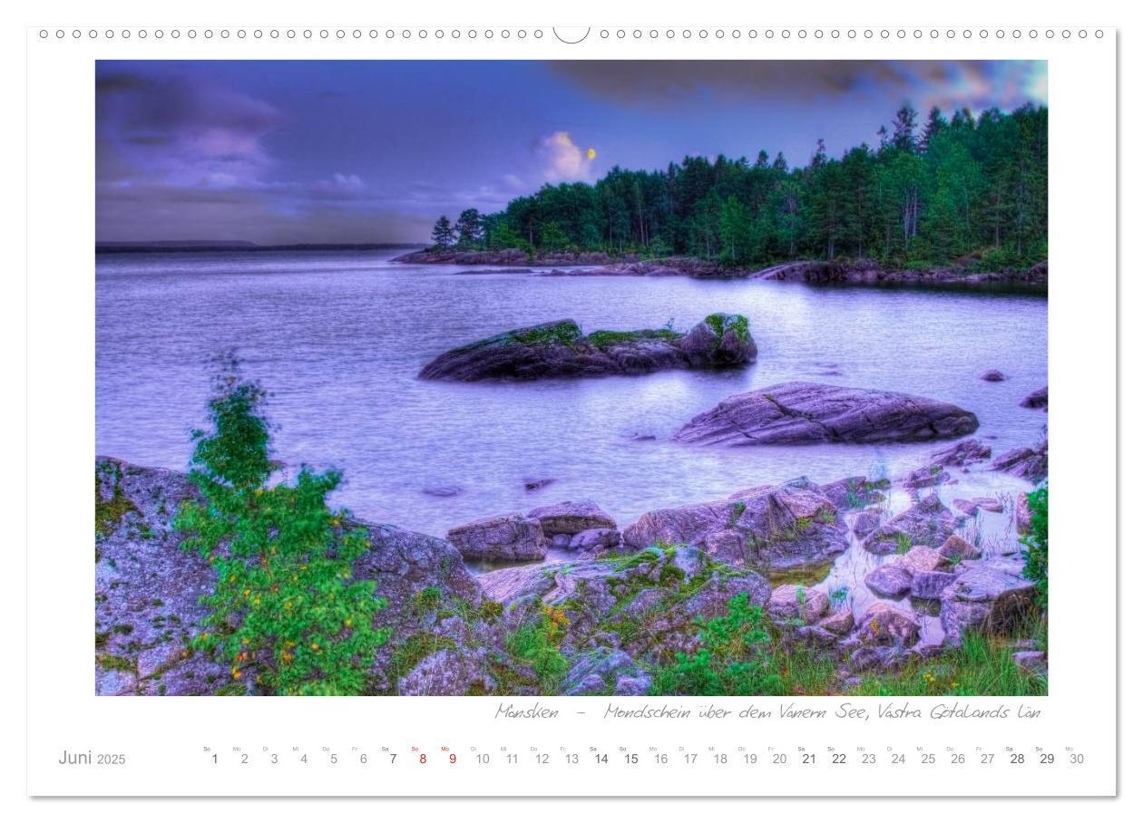 Bild: 9783435824663 | Sehnsucht Schweden - Sverige (Wandkalender 2025 DIN A2 quer),...