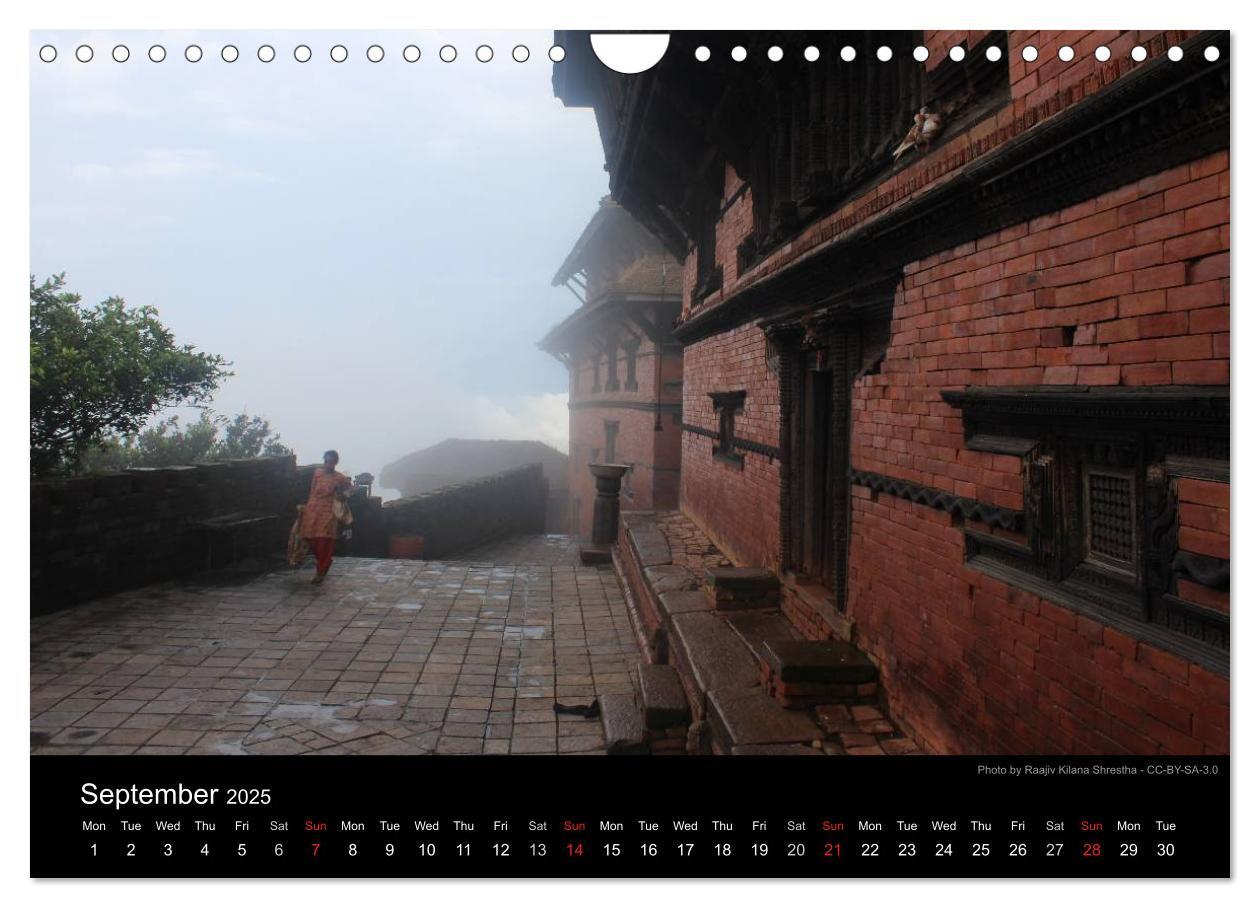 Bild: 9781325961962 | Monuments of Nepal 2025 (Wall Calendar 2025 DIN A4 landscape),...