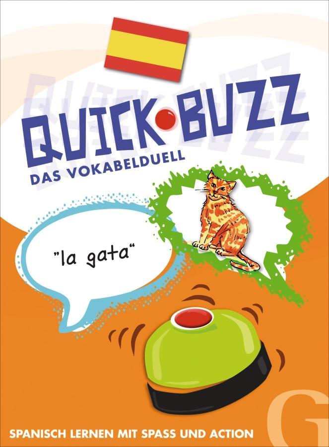 Cover: 9783197295862 | QUICK BUZZ - Das Vokabelduell - Spanisch | Sprachspiel | Grubbe Media