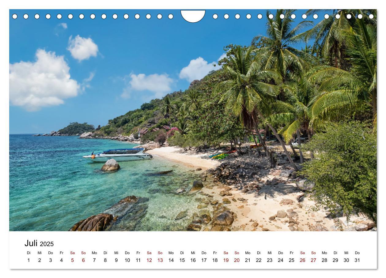 Bild: 9783435082827 | Die schönsten Inseln Thailands (Wandkalender 2025 DIN A4 quer),...