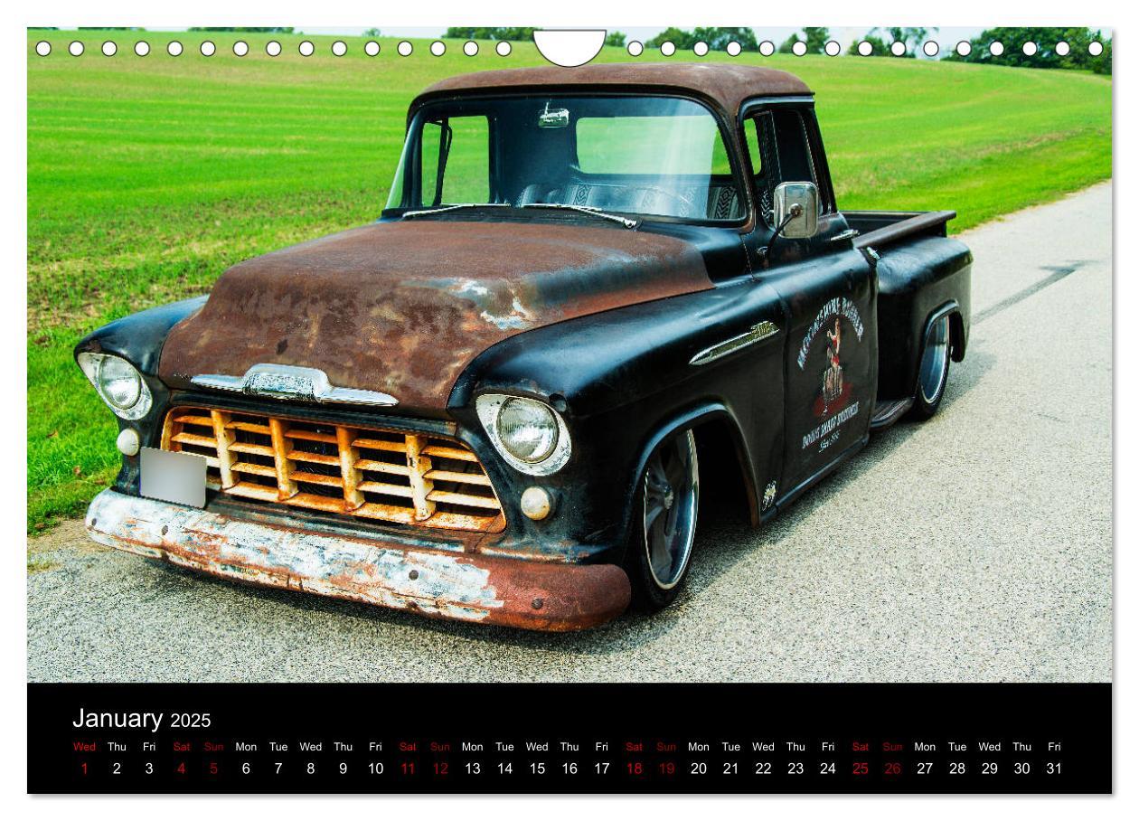 Bild: 9781325949168 | Rat Rods (Wall Calendar 2025 DIN A4 landscape), CALVENDO 12 Month...