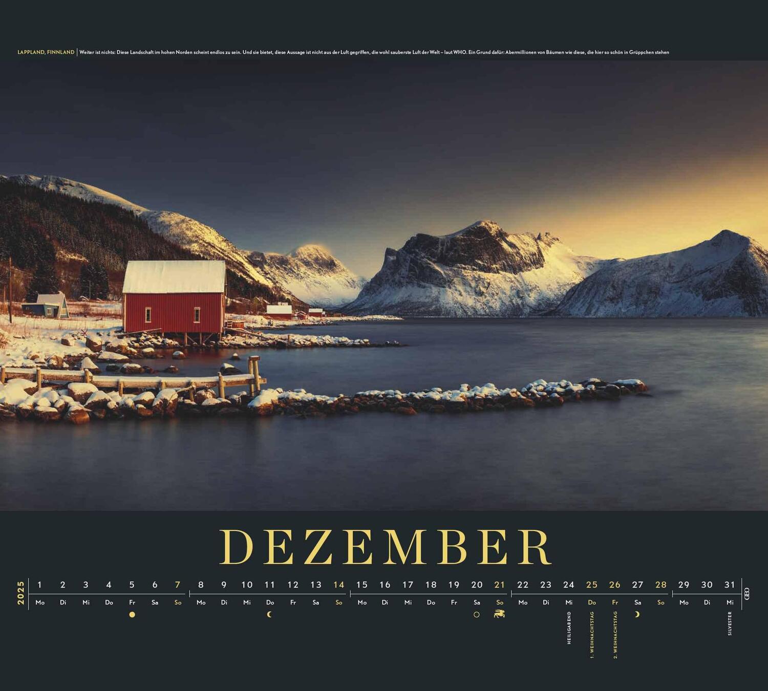 Bild: 4002725988829 | GEO Traumziele 2025 - Wand-Kalender - Reise-Kalender -...