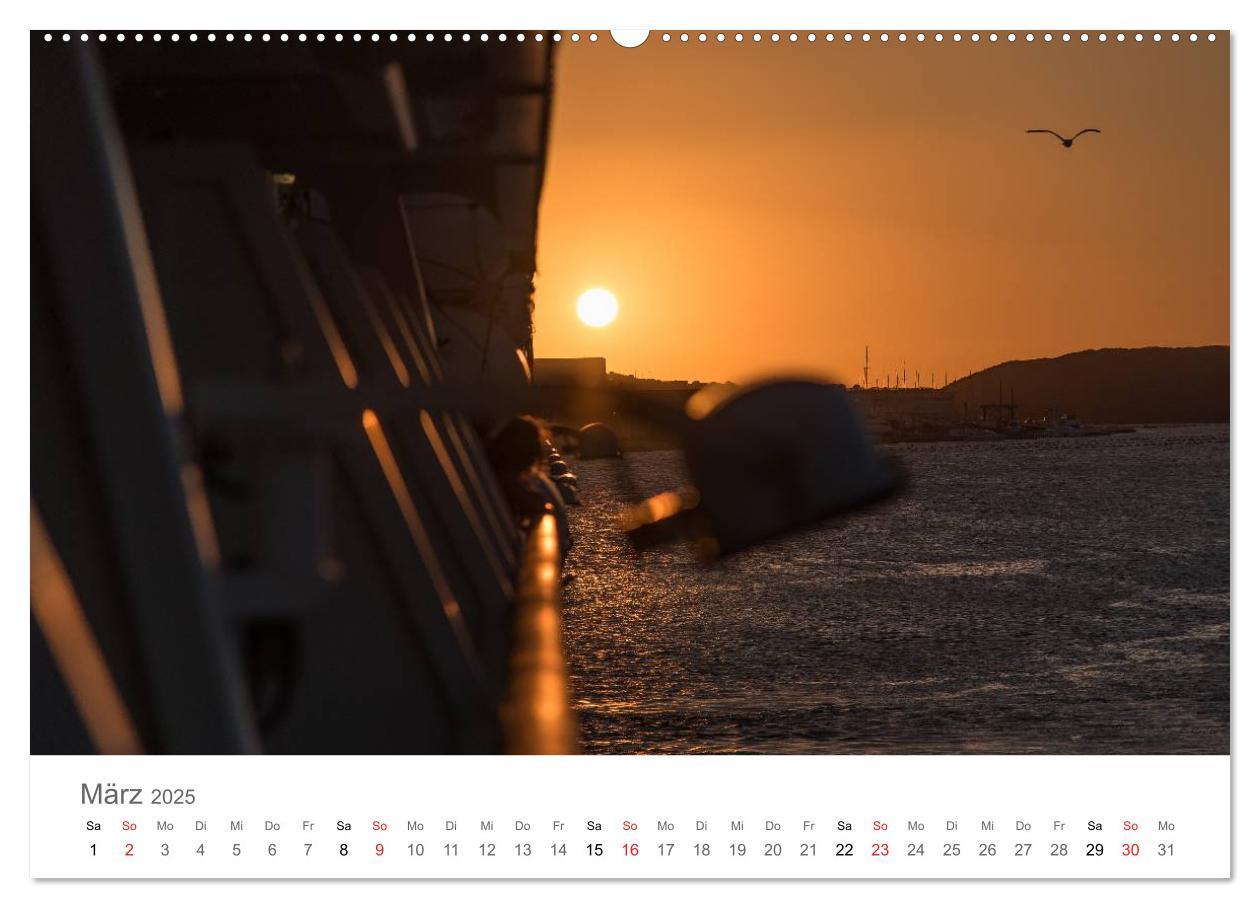 Bild: 9783435509065 | Kreuzfahrten 2025 (Wandkalender 2025 DIN A2 quer), CALVENDO...