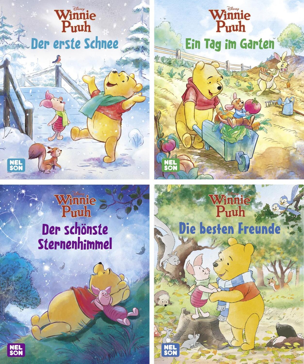 Cover: 9783845123424 | Nelson Mini-Bücher: Disney Winnie Puuh 13-16 | Nelson Mini-Bücher