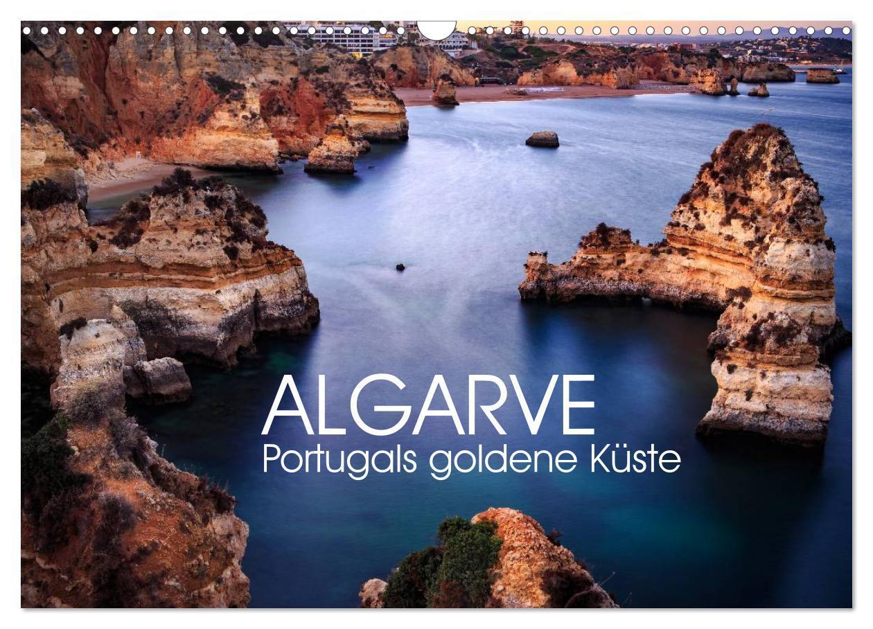 Cover: 9783435478354 | Algarve - Portugals goldene Küste (Wandkalender 2025 DIN A3 quer),...