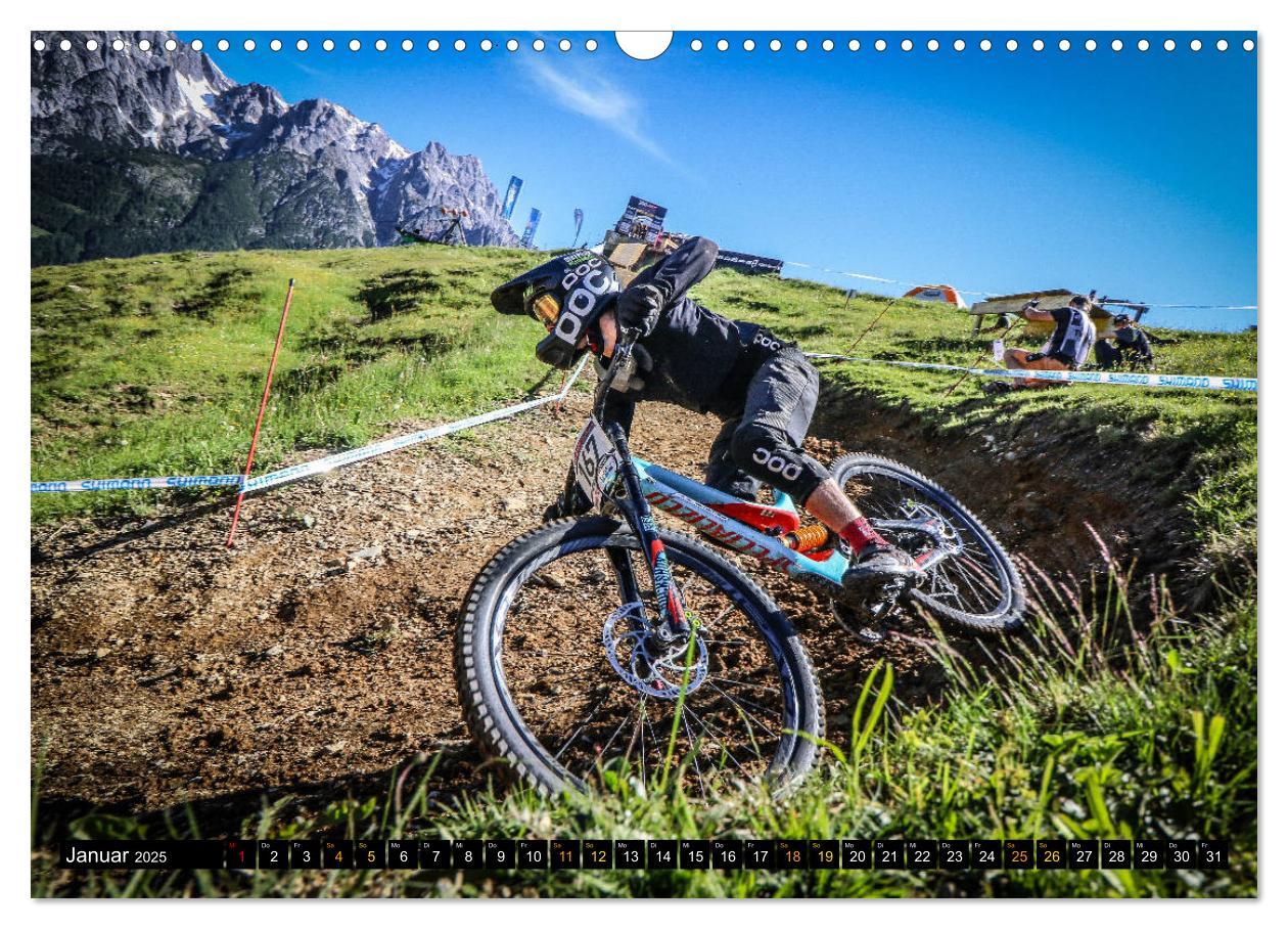 Bild: 9783435367115 | Downhill Racing (Wandkalender 2025 DIN A3 quer), CALVENDO...