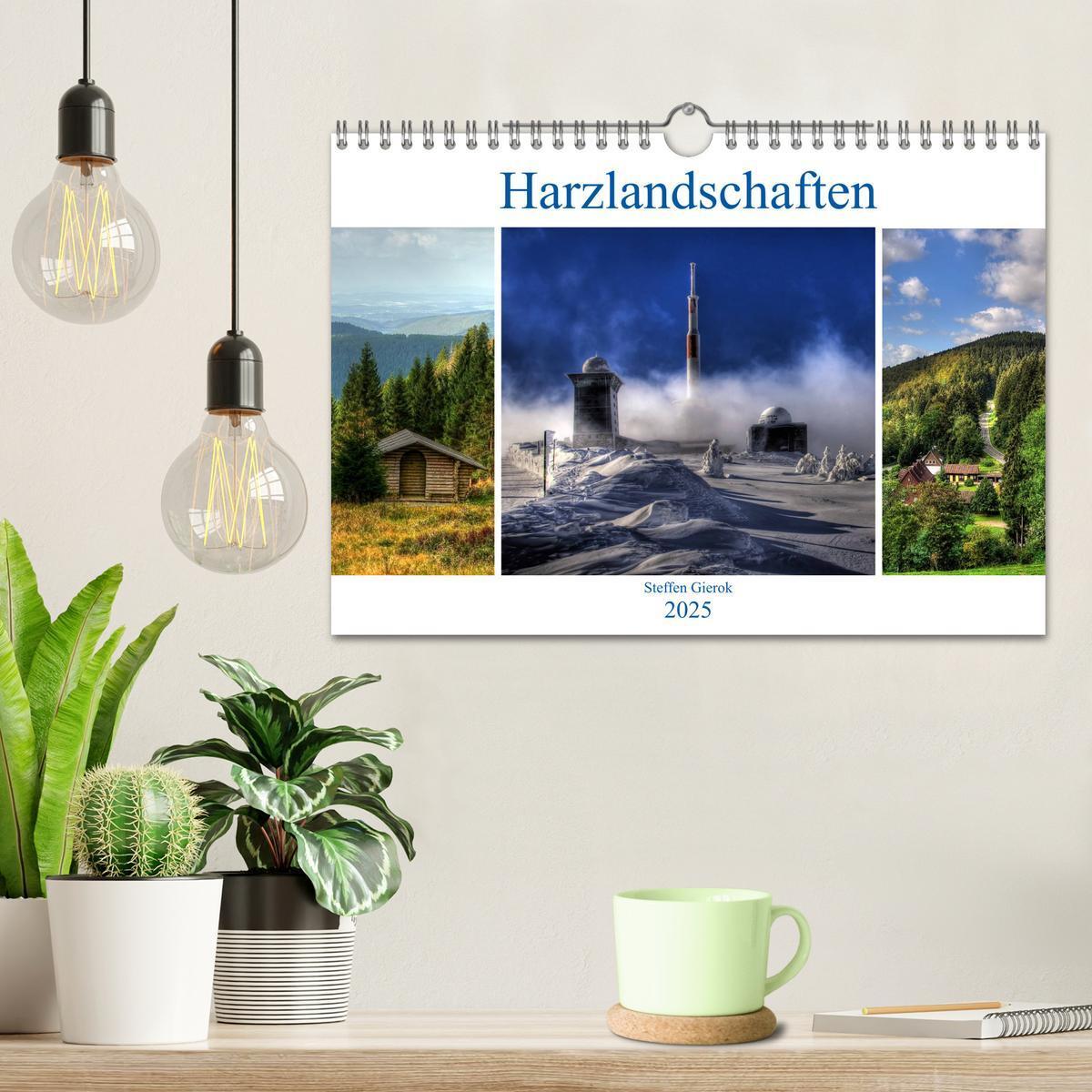 Bild: 9783435789979 | Harz Landschaften (Wandkalender 2025 DIN A4 quer), CALVENDO...