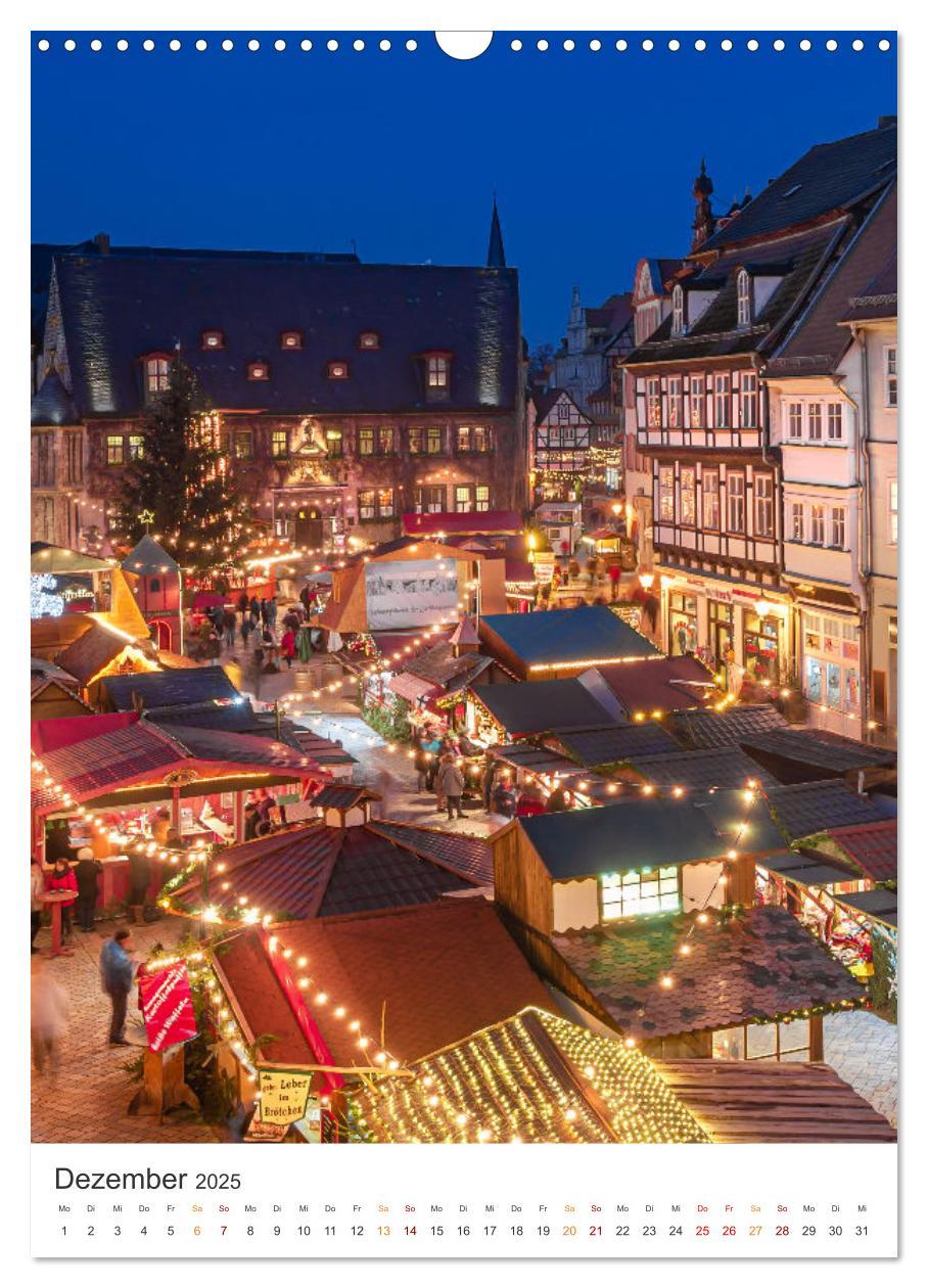 Bild: 9783435883806 | Altstadt Quedlinburg (Wandkalender 2025 DIN A3 hoch), CALVENDO...