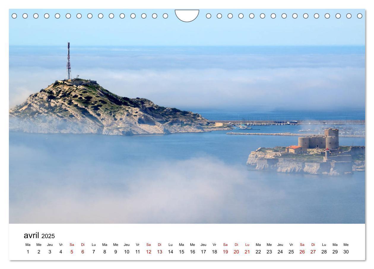 Bild: 9781325947867 | Marseille Côte et Corniche (Calendrier mural 2025 DIN A4 vertical),...