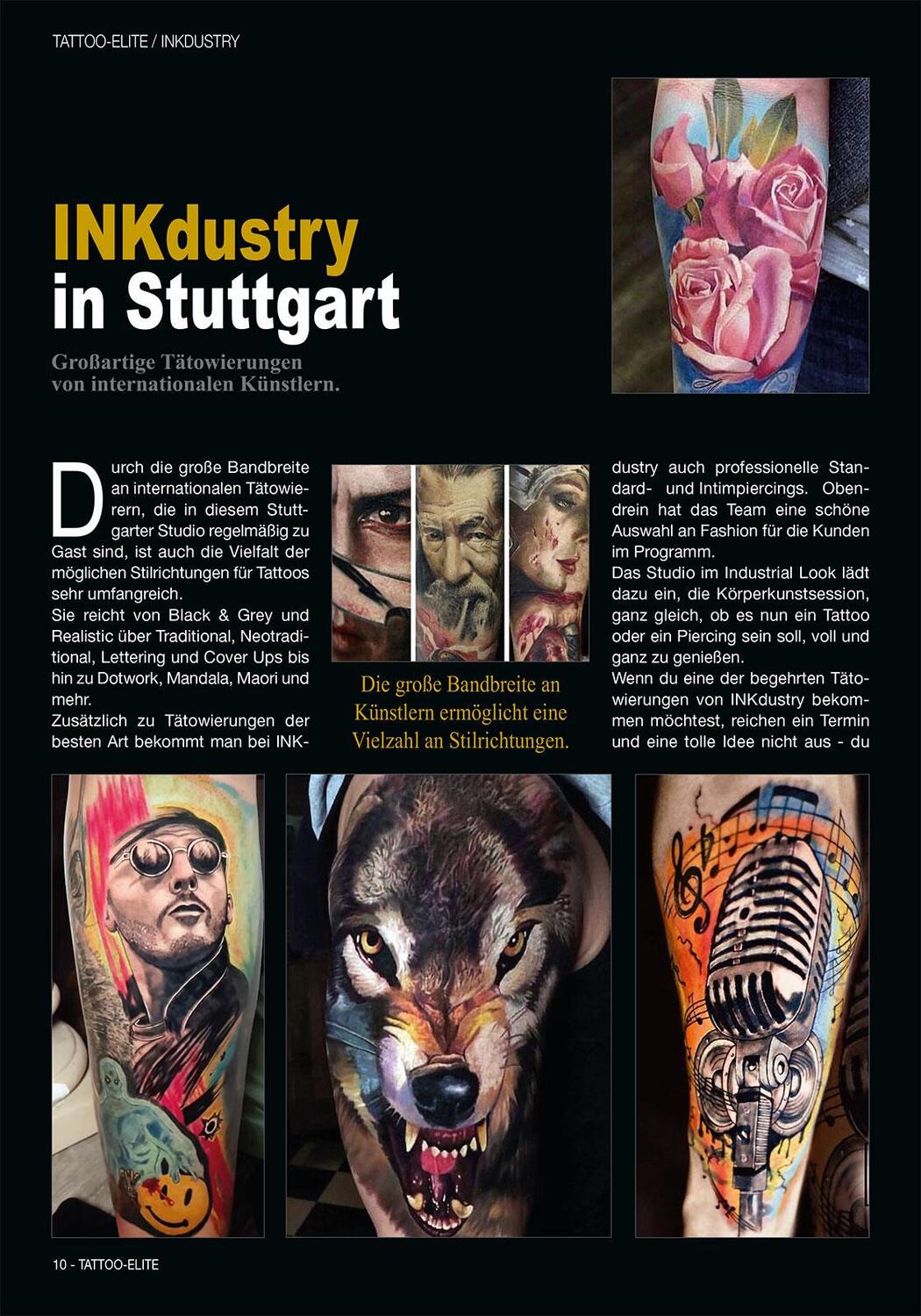 Bild: 9783946386773 | Tattoo Elite 3 | Die besten Tätowierer und Studios in Deutschland